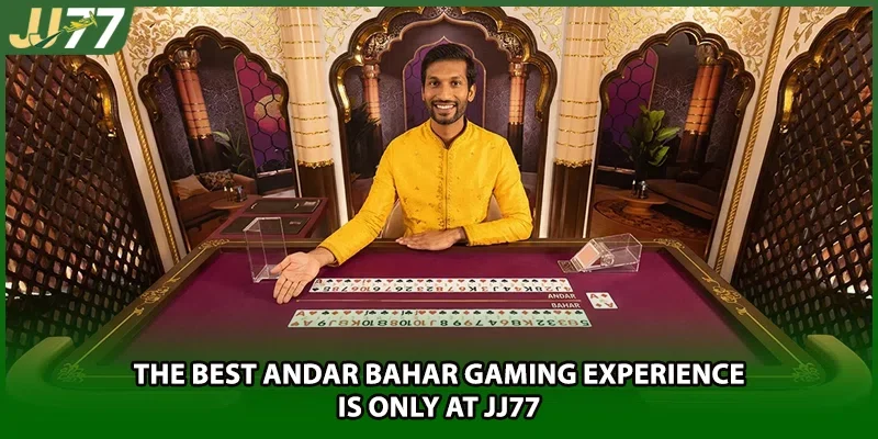 The best andar bahar gaming experience is only at JJ77